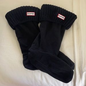 Hunter boot socks size L